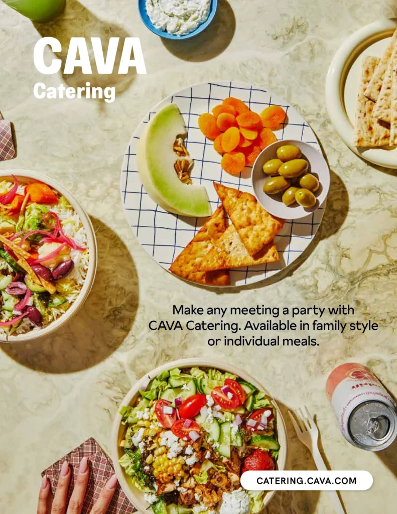 cava menu