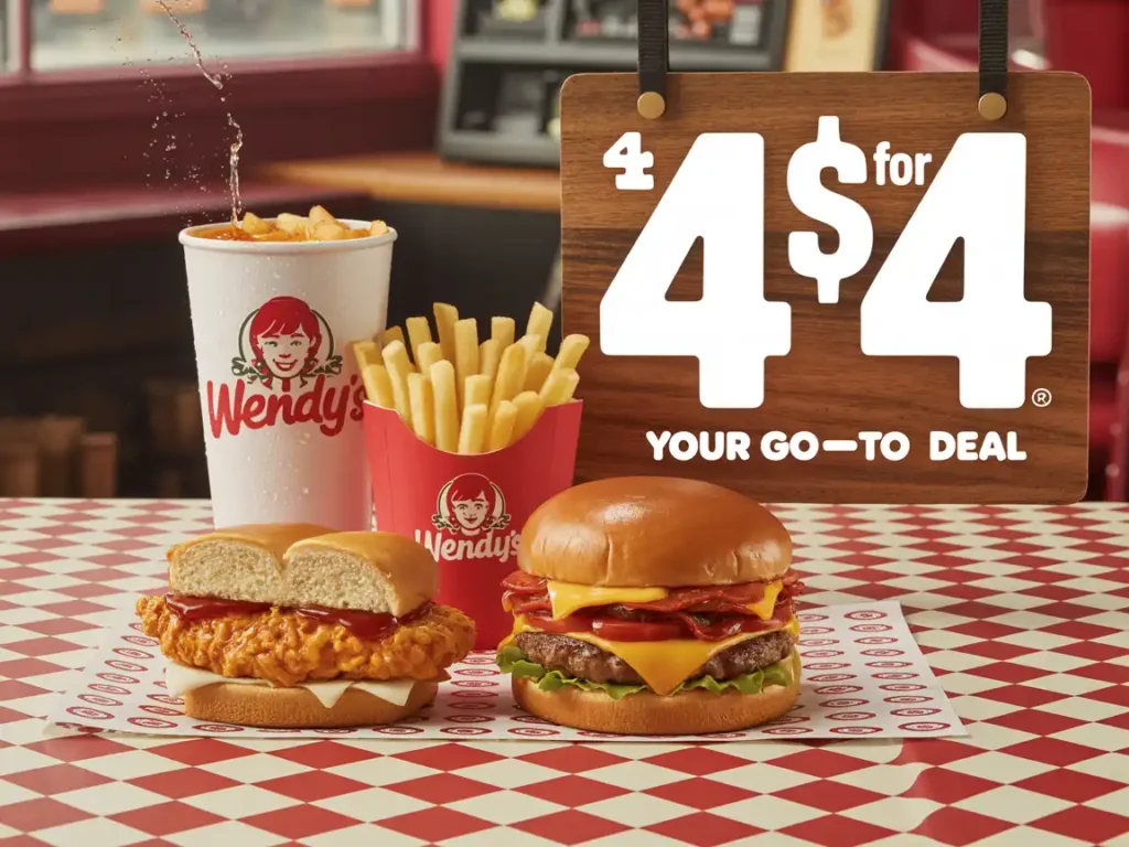 Wendy’s 4 for $4 Menu