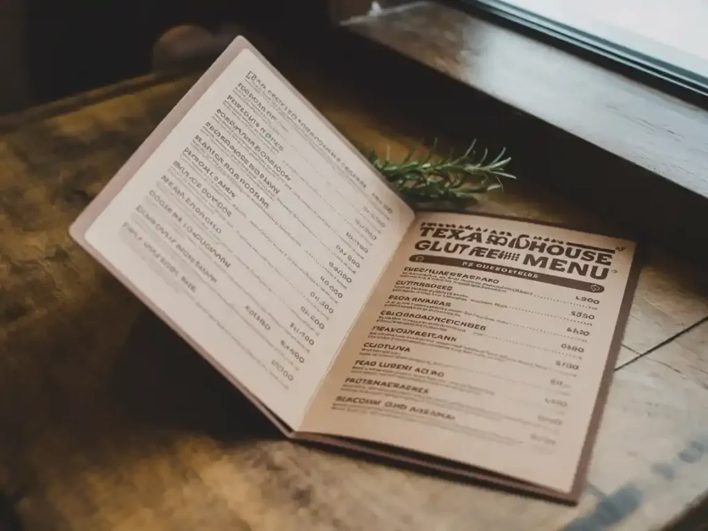 Texas Roadhouse Gluten Free Menu