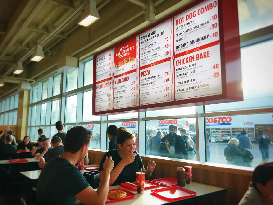 Costco Food Court Menu