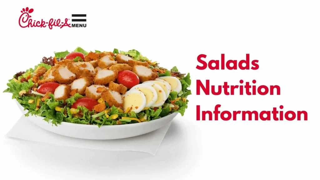 chick fil a salad menu