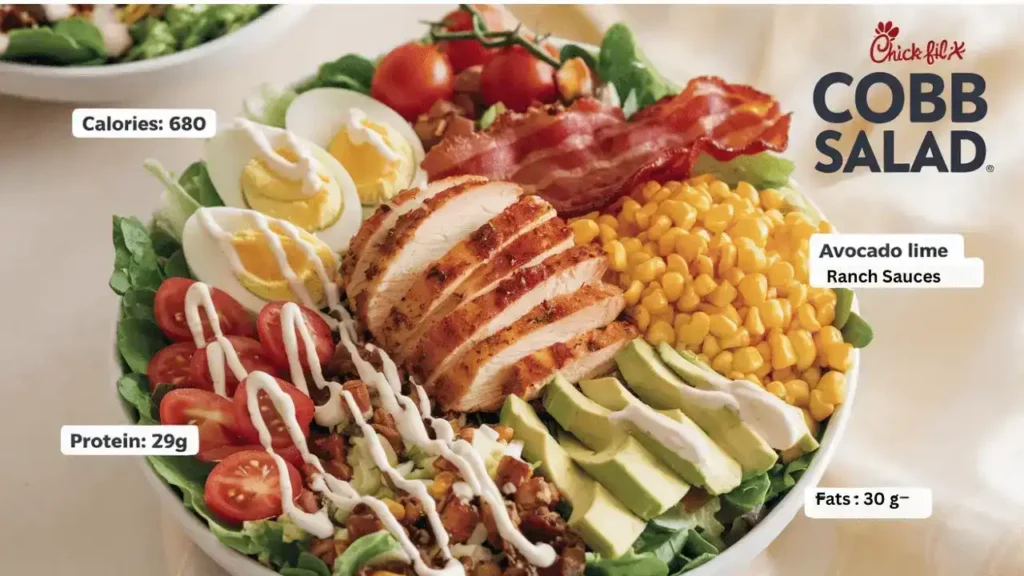 chick fil a salad menu