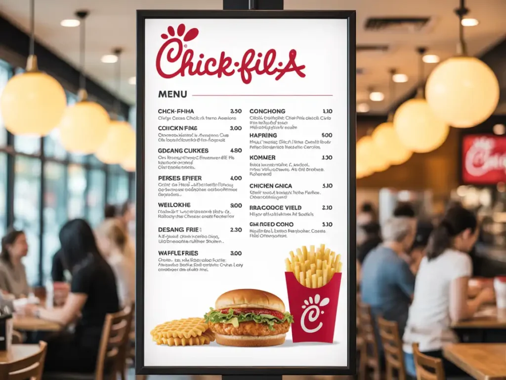 Chick-fil-A Menu