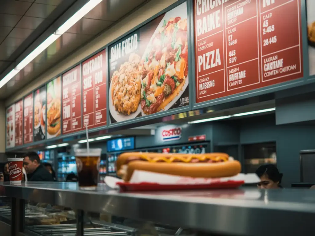 Costco Food Court Menu Calories