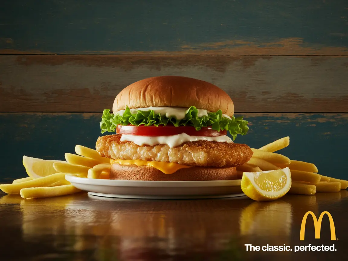 McDonald's Filet-O-Fish Sandwich Menu