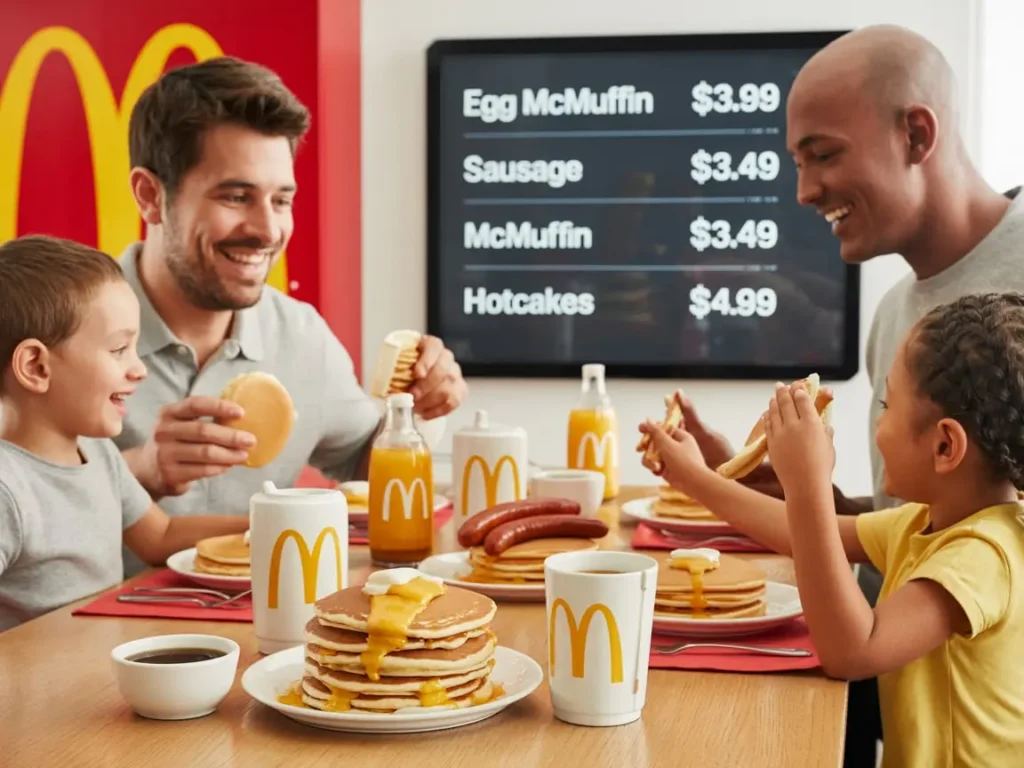 McDonald's Breakfast Menu Prices