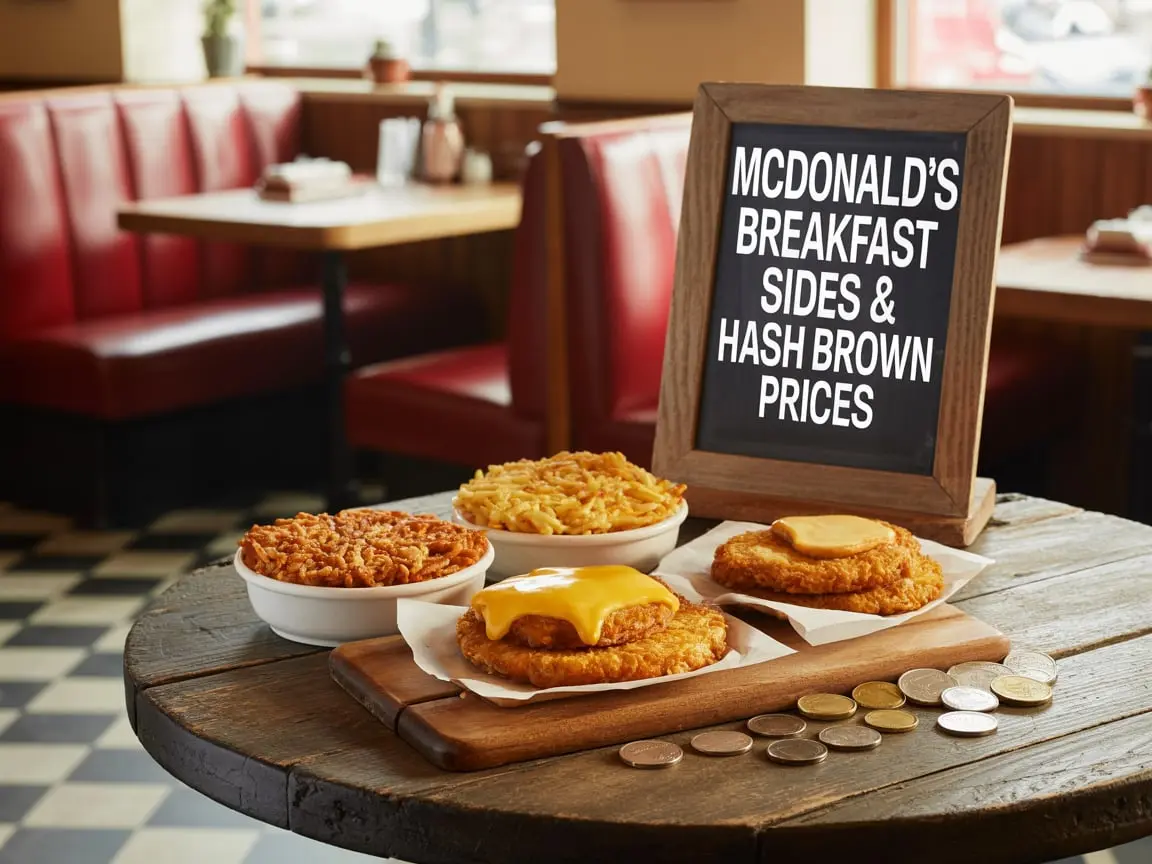 McDonald's Breakfast Sides & Hash Brown Prices
