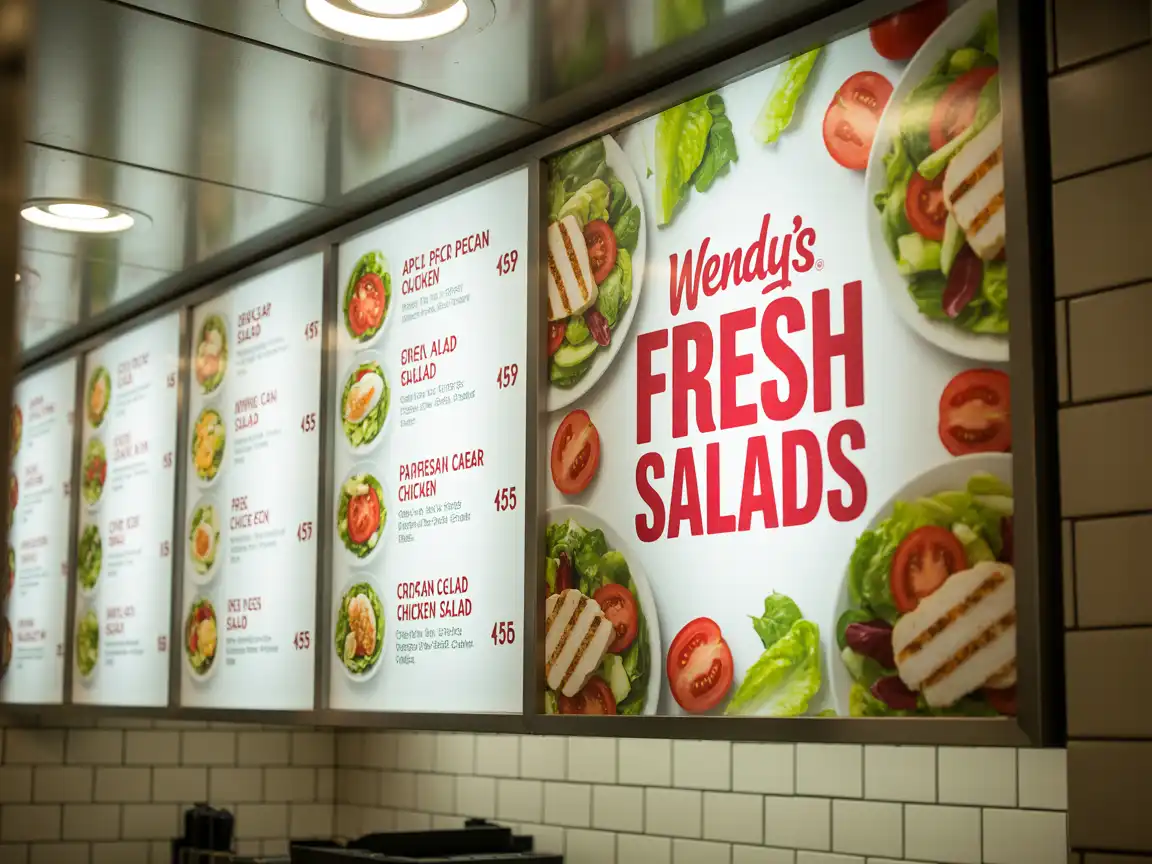 Wendy’s Salad Menu