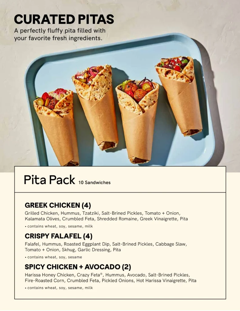 cava menu